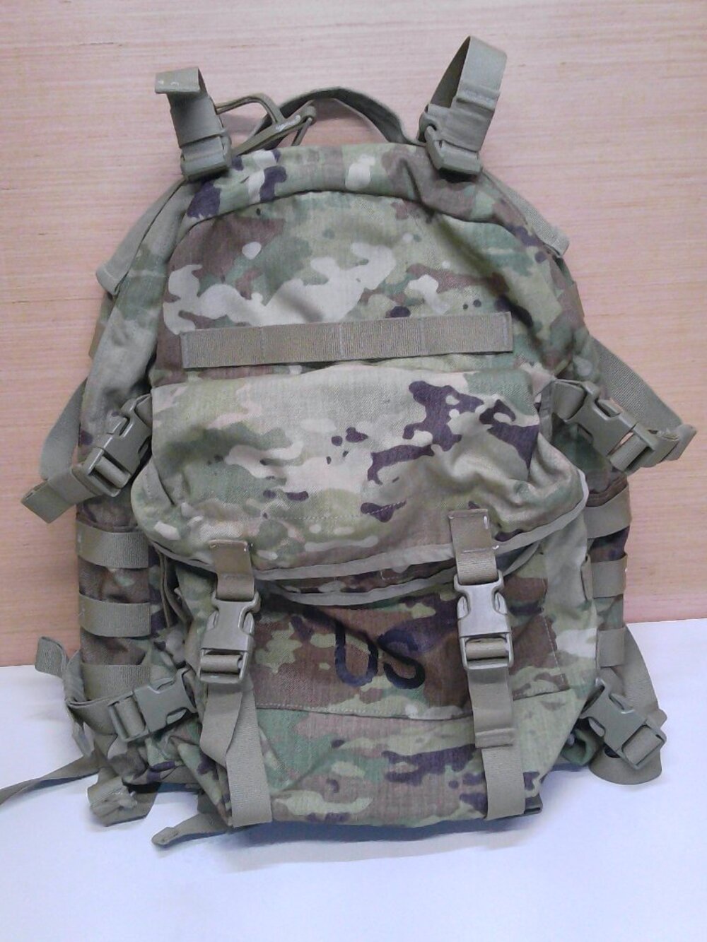 USGI OCP Camouflage MOLLE II 3 Day Assault Patrol Backpack Pack